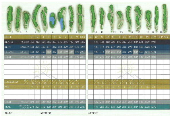 Course Info Sundance Golf Course Course Info Sundance Golf Course